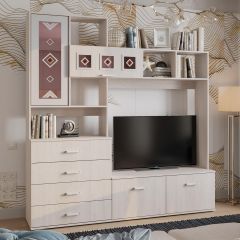 Гостиная Белла (модульная) ясень белый | фото 15