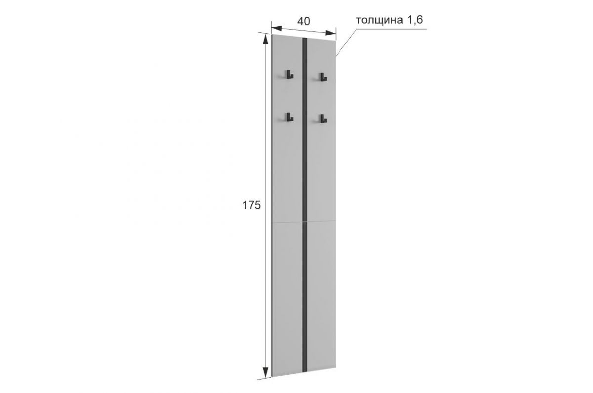 МЕРСИ Прихожая (модульная) кашемир | фото 2