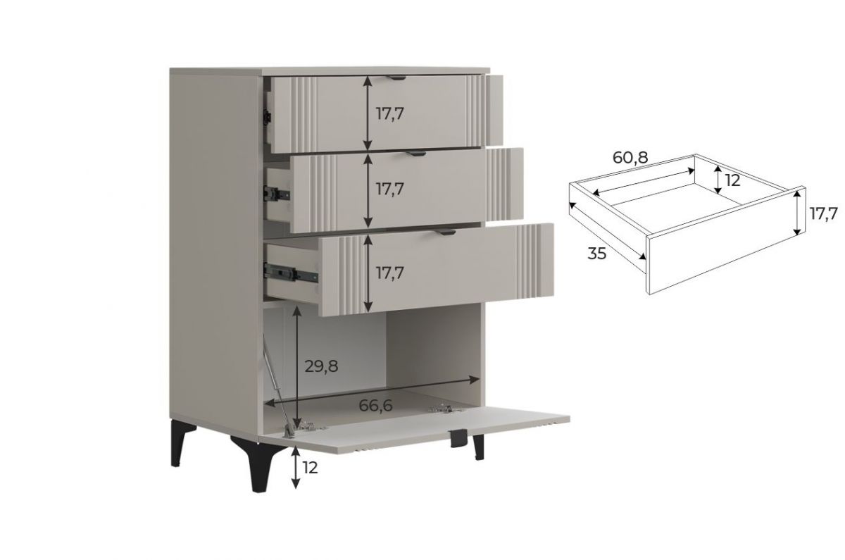 РИЧ Гостиная (модульная) кашемир | фото 6