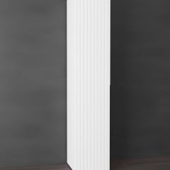 Шкаф Linnea MHR-1-2 2050х400х510 (Белый-М 11.1.1) | фото 5