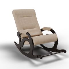 Кресло-качалка Тироль 12-Т-П (ткань\венге) ПЕСОК | фото 2