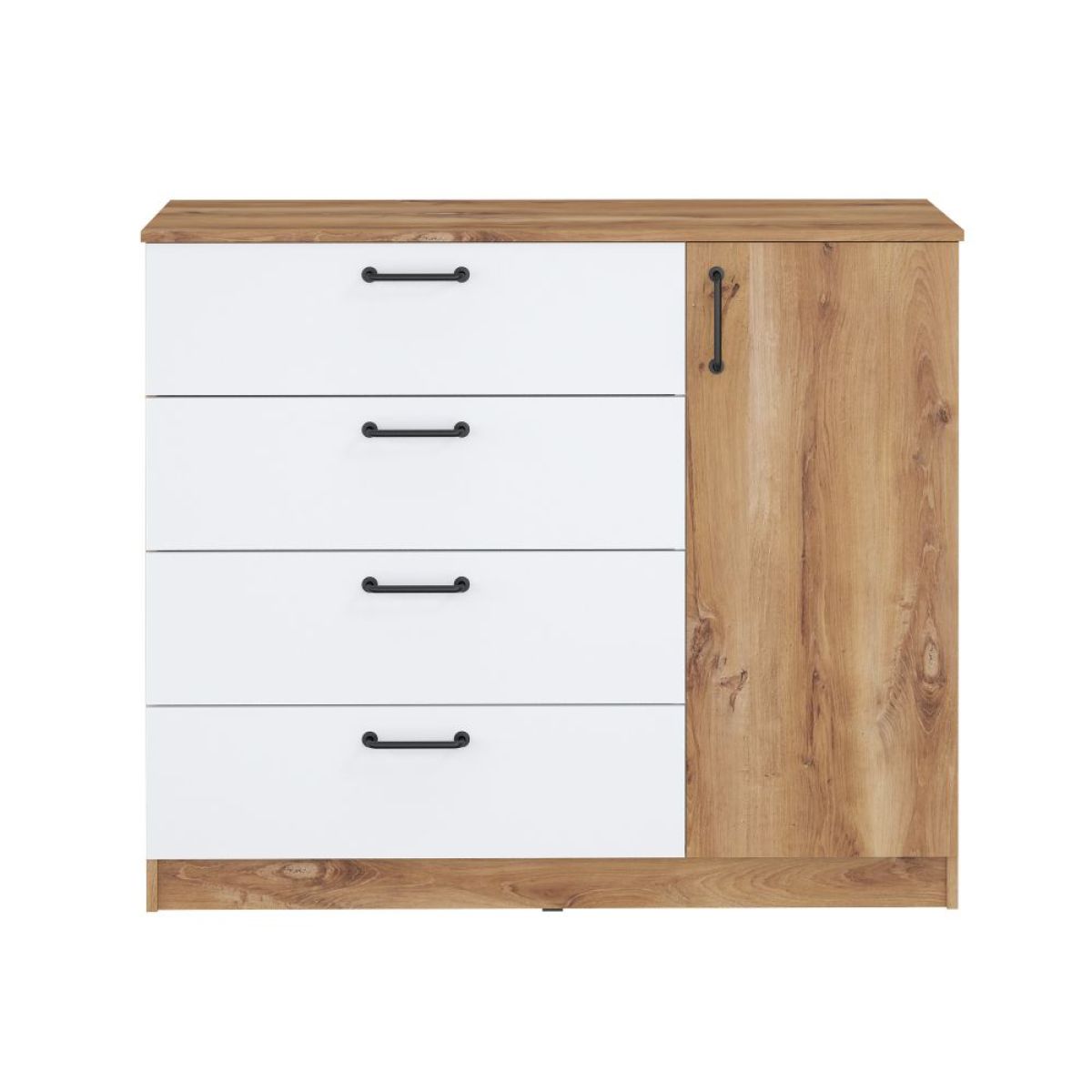 Комод 1200 Сеул (Дуб Кельтик/Белый) | фото 3