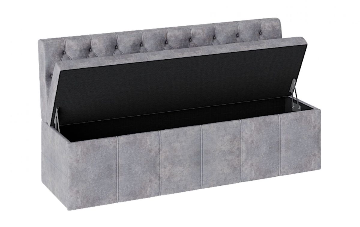 Скамья прямая НИЦЦА Серый | фото 2