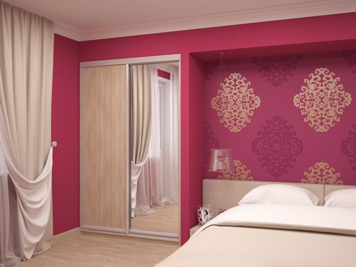 Шкаф-купе Ксения 1200 ЛДСП+Зеркало (ЛДСП 1 кат.) | фото 7