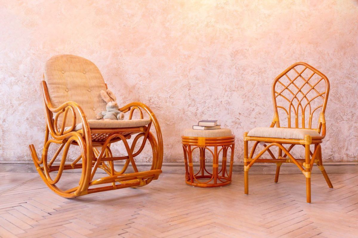 Кресло - качалка 05/05 с подушкой (Коньяк) Разборное/в коробке | фото 2