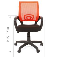 Кресло для оператора CHAIRMAN 696 black (ткань TW-11/сетка TW-66) | фото 3