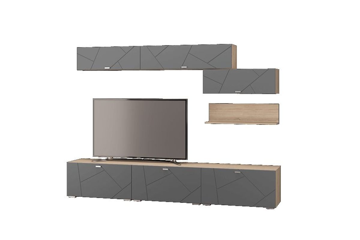 Гостиная Скайлайн (Дуб сонома/графит) | фото 6