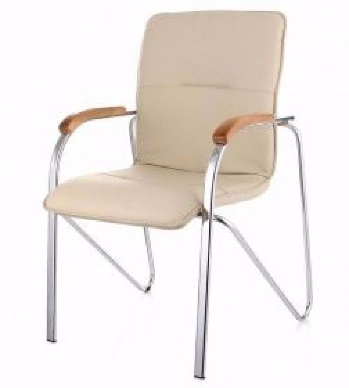 Стул САМБА BOX4, кож.зам №122 DO (кремовый), бук, СH | фото 2